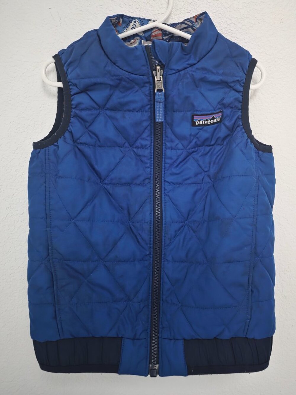 Patagonia Baby Reversible Puff-Ball Vest 24m